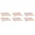 BEO Bankauflage 6 St. 1-er 100 x 50 x 5 cm beige