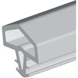 ELLEN Türanschlagprofil 0680, einfr, EV braun DIY Progr.,L 5mtr