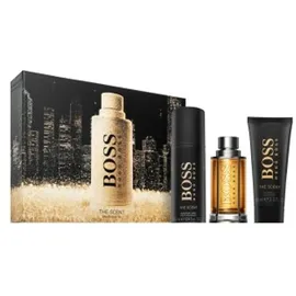 HUGO BOSS Boss The Scent Eau de Toilette 100 ml + Deodorant 150 ml + Duschgel 100 ml Geschenkset 2023
