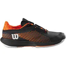 Wilson Salomon Herren KAOS Swift 1.5 Clay Sneaker, Black/Phantom/Shocking Orange, 46 EU