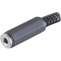 ShiverPeaks BASIC-S 3,5 mm Klinkenkupplung, mono Kunststoff, zum selber