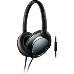 Philips Flite SHL4805DC, Over-Ear Kopfhörer (Kabelgebunden), Kopfhörer, Schwarz