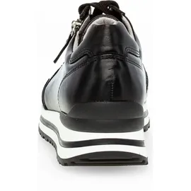 Gabor Sportliche Schnürschuhe in Schwarz | Gr.: 40-dot-5