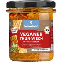 Veganer ThunVisch - Thunfischalternative in Tomatensauce 180g