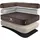 Knuffelwuff Eck-Hundebett Winslow XXL 120 x 80 cm braun