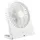 Trio Reality Leuchten Tischventilator, leise, Akku Ventilator für Unterwegs, USB Lüfter, Höhe 23cm weiß