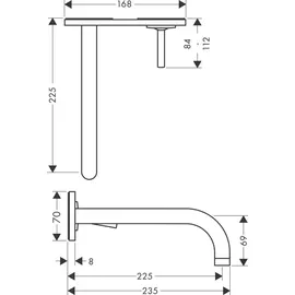 Axor Uno Einhandmischer (38115820)