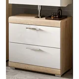 inn.furn Waschbeckenunterschrank Mambo 60 x 56 x 34 cm Weiß