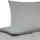 Traumschlaf Uni Jersey Melange Hellgrau 135 x 200 cm + 80 x 80 cm