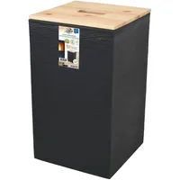 Eda Jura Montania Granulatbox 29,5 x 29,5 x 50,6 cm 30-tlg. schwarz