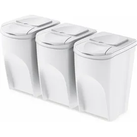 Spetebo Sortibox XL 35 l Weiß