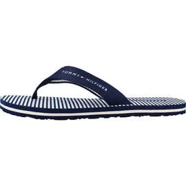 Tommy Hilfiger Th Ithaca Stripe Summer Sandal Preppy Navy 37