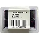 Procell E-Block 9V 9V Block-Batterie Alkali-Mangan 628 mAh 9V 10St.