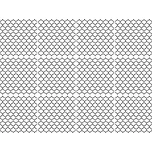 Queence Fliesenaufkleber QUEENCE "Muster", grau, B:15cm H:15cm T:0,1cm, Fliesenaufkleber, Stickerfliesen, selbstklebend, Sticker, 12er Set