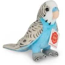Teddy-Hermann Wellensittich blau