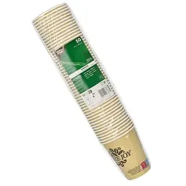 Papstar Trinkbecher Pappe 200 ml 50 St. Creme
