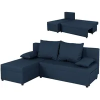 Ecksofa - cobalt - Webstoff - mit Liegefunktion Sofa Wohnlandschaft Couch