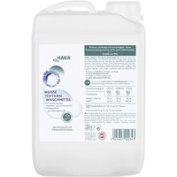 HAKA Weiße Textilien Waschmittel 3l Flüssigwaschmittel für weiße Wäsche