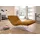 W.Schillig Relaxliege daily dreams Polyester 95 x 91 x 170 cm Gelb mit Kissen