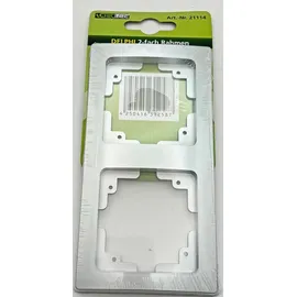 ChiliTec Delphi 2-fach Rahmen Silber/Grau 20x30 cm 2er Set