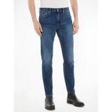 Tommy Hilfiger Straight Leg Jeans im 5-Pocket-Design Modell HOUSTON Ocean, 32/34