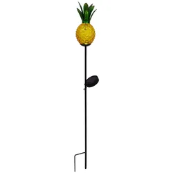 Näve LED-Solar Erdspieß "Ananas" orange 81cm