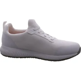 SKECHERS Squad Sr Myton Sneaker, White Textile Synthetic, 47.5 EU