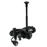 Wiltec HJ-943 eco Teichpumpe 800 l/h 16 w, 1,3 m Förderhöhe, als Springbrunnenpumpe 800l/h 16W Aquariumpumpe