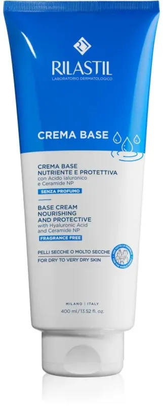 Rilastil Crema Base Feuchtigkeitsspendende Tagescreme 400 ml