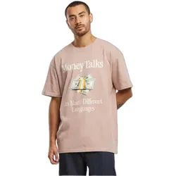 Mister Tee  T-Shirt T-shirt oversize  Money Talks  in Rosa, EU XS