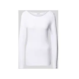 Marc O'Polo Longsleeve aus Bio-Baumwolle, Weiss, S