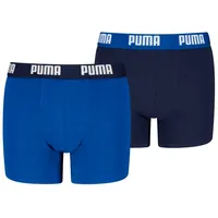 Puma BOYS EVERYDAY BASIC BOXER Navy/Blue-New, 146/152 (2er Pack)