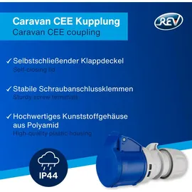 REV Ritter REV Caravan-Kupplung 16 A/220 V