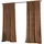 Gardinenbox Vorhang »Milano« Samt Blickdicht Schlaufenband Tunneldurchzug Blackout Bügelband kürzbar Sand 2 Stück HxB 280x135 cm, 20357