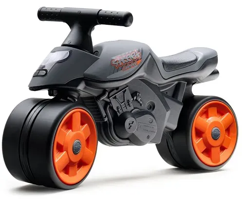 Street Champion Motorrad m/EVA-Rädern, schwarz