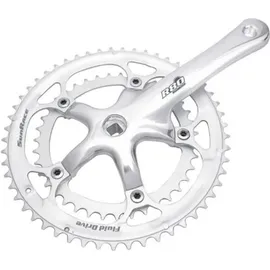 SunRace Velokurbel 53/39t 170 mm Aluminium Silber