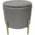 Echtwerk Sitzhocker mit Stauraum 36 x 40 x 36 cm Grau