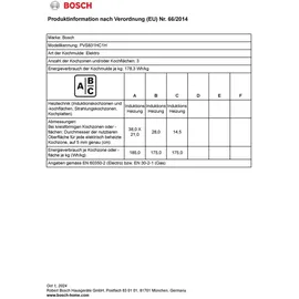 Bosch MDA EB-Autark-Kochfeld Indukt. PVS831HC1H