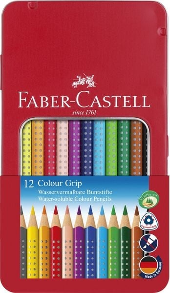 Faber-Castell Buntstift Colour Grip 12er Set