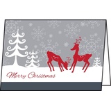 Sigel Weihnachtskarten Red Deer DIN A6