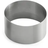 Weis 14148 Dessert/Backringe Durchmesser 8 cm, Höhe: 4,5 cm, Edelstahl, Silber