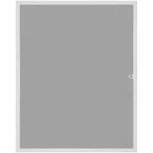 vidaXL Insektenschutz für Fenster 120 x 140 cm Weiß