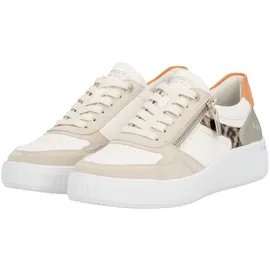 remonte D3E05 Damen Low Weiß/Beige Weite 39
