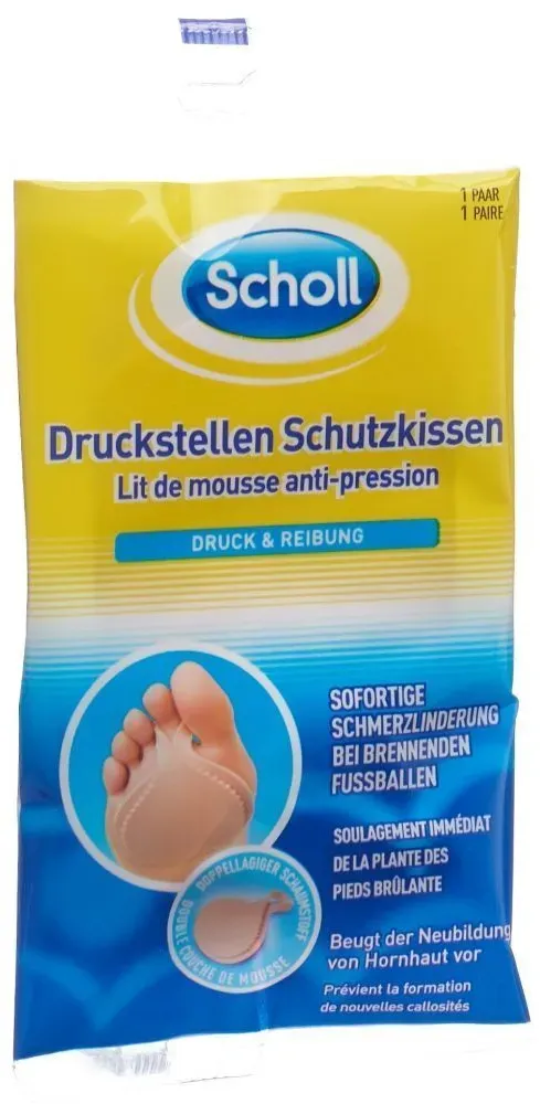 Scholl Anti-Druckschaum-Bett