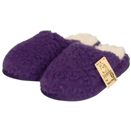 Linke Licardo Wellness-Pantoffel Wolle Lila 38