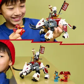 LEGO Ninjago Zilvar auf seinem Drachentier Grimtak 71863
