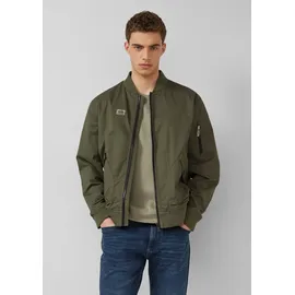 s.Oliver Sportive Blouson-Jacke aus Twill mit Rippbündchen - olive - S