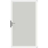 GROJA Einzeltor 100 x 180 cm Klarglas