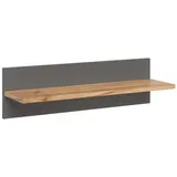 VitaliSpa Wandregal Malia 70 x 20 cm Grau