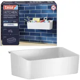 Tesa Küchenutensilienhalter weiß, 1 Set